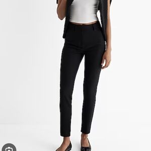 NWT Express cargo cropped skinny pants